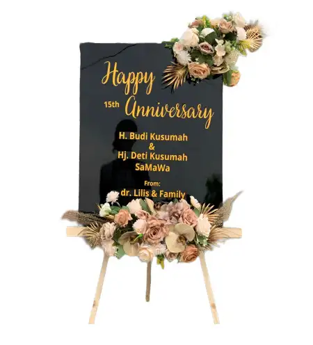 Papan Bunga Akrilik Koto Panjang Dalam