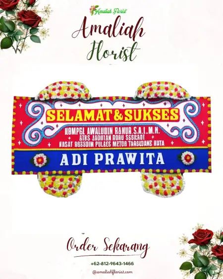 Papan Bunga Ucapan Selamat Koto Panjang Dalam